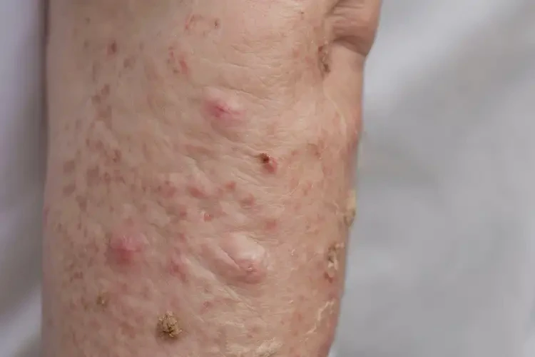 老年人手臂上容易起濕疹能夠徹底治愈嗎(圖4)