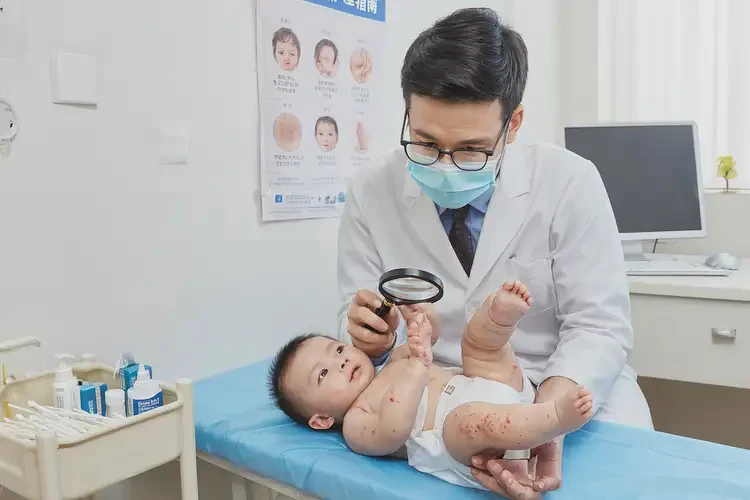 寶寶小腿有濕疹可以徹底自愈嗎(圖2)