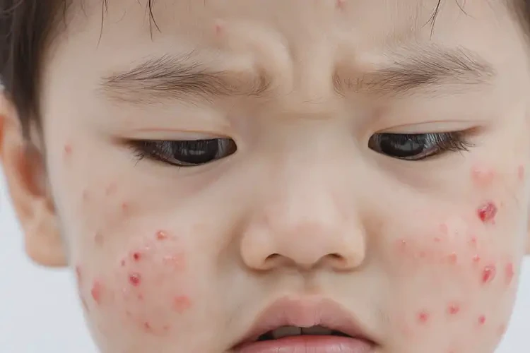 小孩臉上出濕疹能夠徹底治愈嗎(圖3)