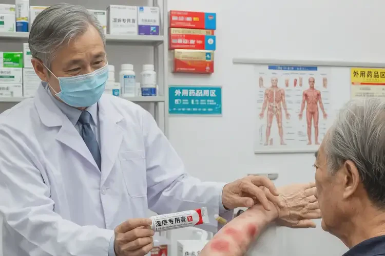 老年人手臂偶爾長濕疹不管它會自己自愈嗎(圖2)