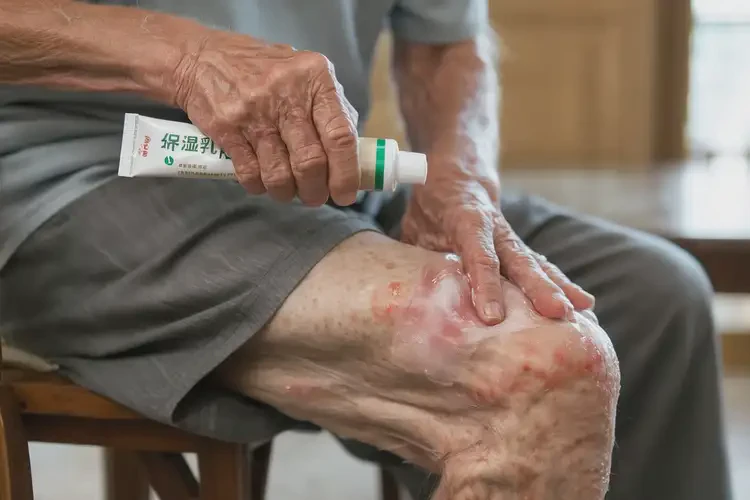 高齡老人大腿上有濕疹能徹底自愈嗎(圖3)