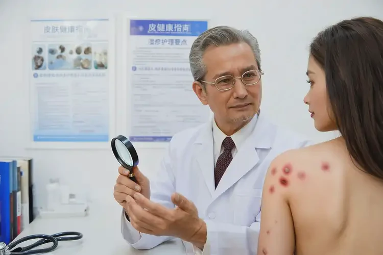 女人全身出濕疹能夠徹底治愈嗎(圖3)