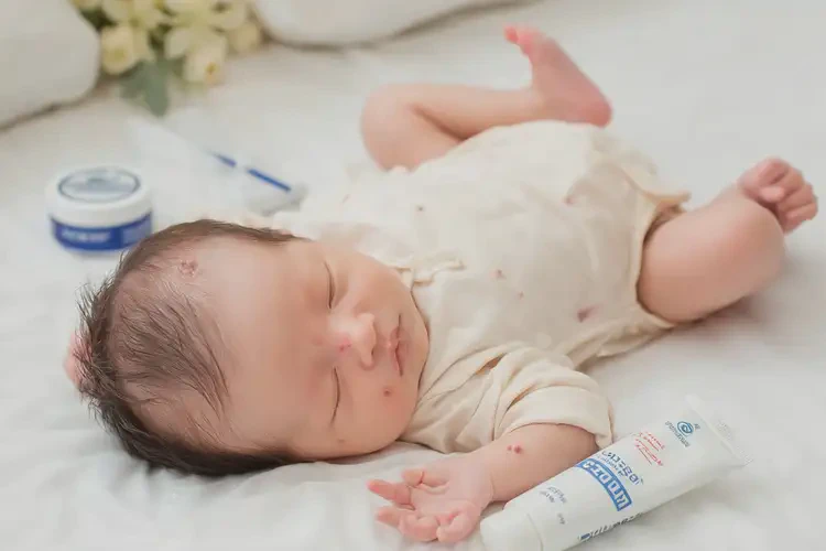 新生兒四肢偶爾長濕疹能徹底自愈嗎(圖4)