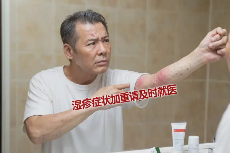 男生大腿上偶爾長濕疹可不可以徹底自愈(圖1)