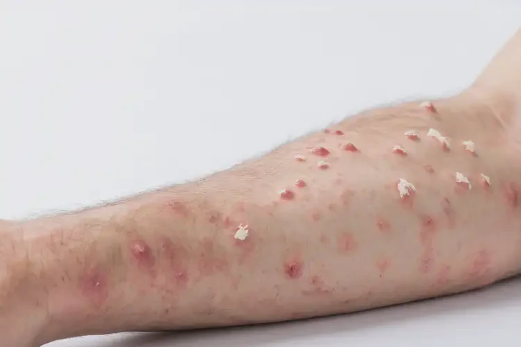 青年人手臂有湿疹不管它会自己自愈吗(图3)