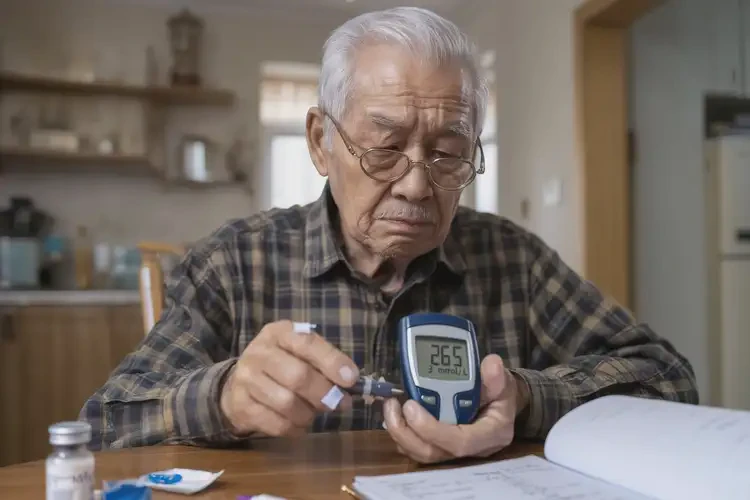 老年人中午血糖26(圖1)