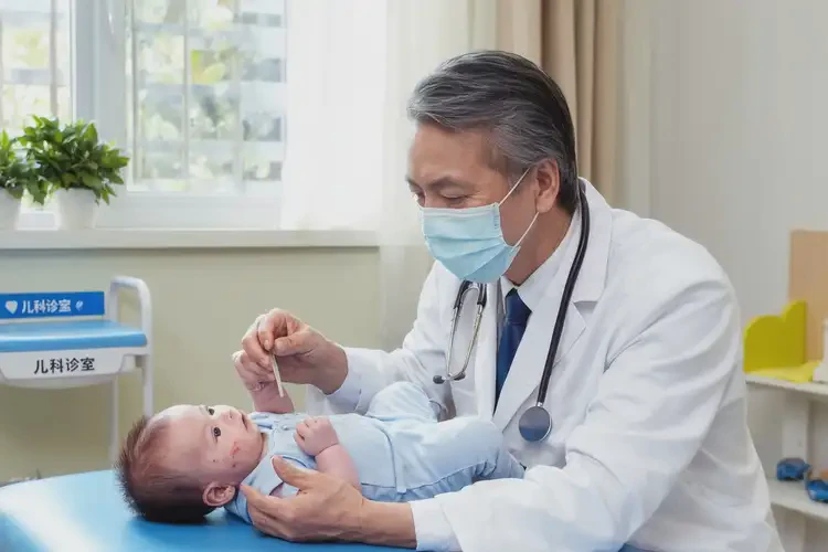 嬰兒脖子經(jīng)常長濕疹不管它會自己自愈嗎(圖1)