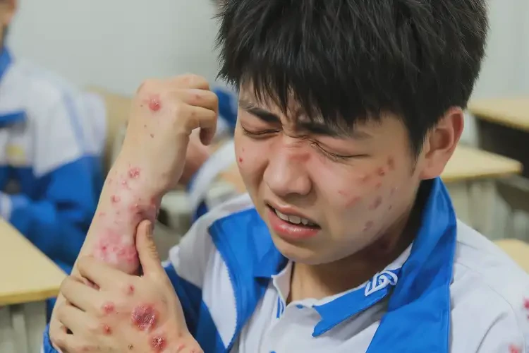 中學(xué)生全身長濕疹可不可以徹底自愈(圖4)