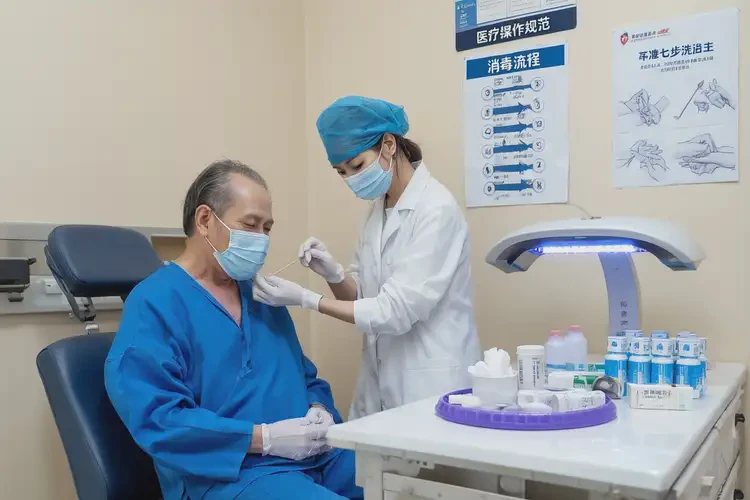 男性脖子上容易起濕疹能夠徹底治愈嗎(圖3)