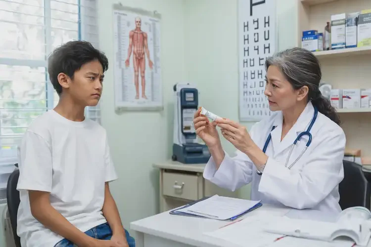 青少年面部長(zhǎng)濕疹可以徹底自愈嗎(圖3)