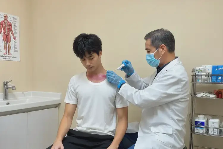 青年人脖子上有濕疹可以徹底自愈嗎(圖3)