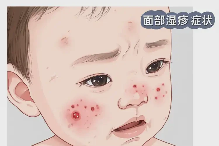 幼兒面部經(jīng)常起濕疹能夠徹底治愈嗎(圖4)