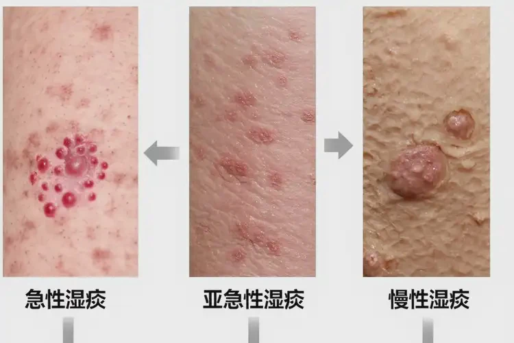 女人手臂上起濕疹能徹底自愈嗎(圖1)