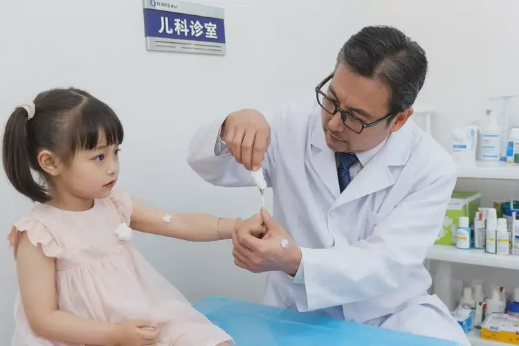 幼兒肚子上有濕疹能夠徹底治愈嗎(圖3)