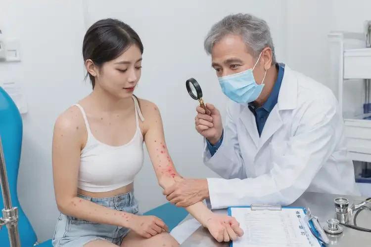 女生全身容易長(zhǎng)濕疹能徹底自愈嗎(圖3)