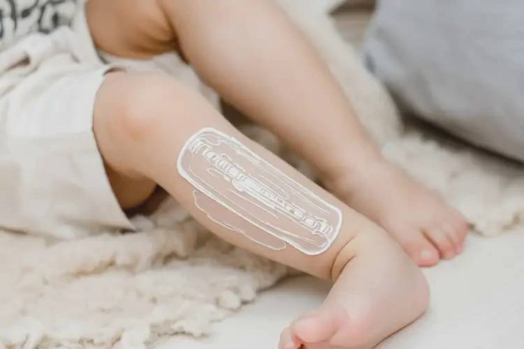 孩子小腿容易長(zhǎng)濕疹能夠徹底治愈嗎(圖2)