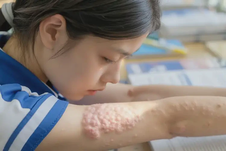 中學(xué)生手臂偶爾起濕疹不管它會自己痊愈嗎(圖4)