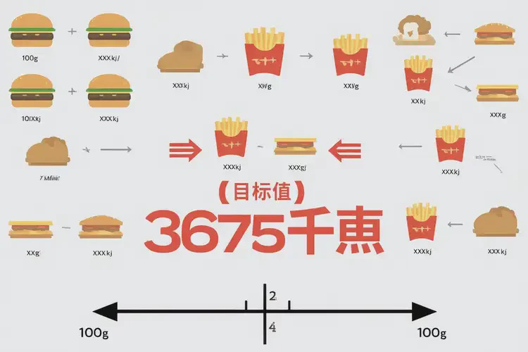 40克3675千焦相当于多少食物