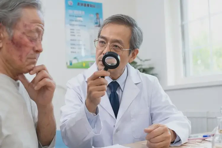 高龄老人脸上容易起湿疹能彻底自愈吗(图2)