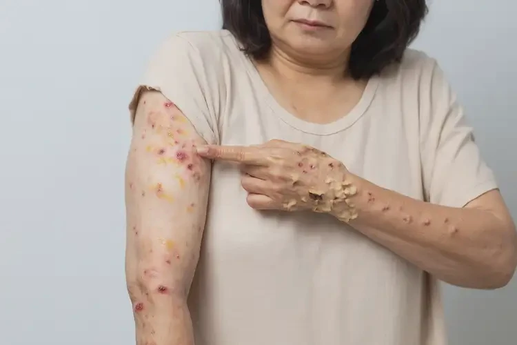 女生脖子偶爾長(zhǎng)濕疹不管它會(huì)自己好嗎(圖3)