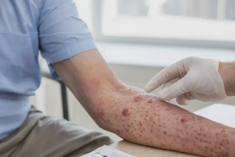 高齡老人身上出濕疹可以徹底自愈嗎(圖3)