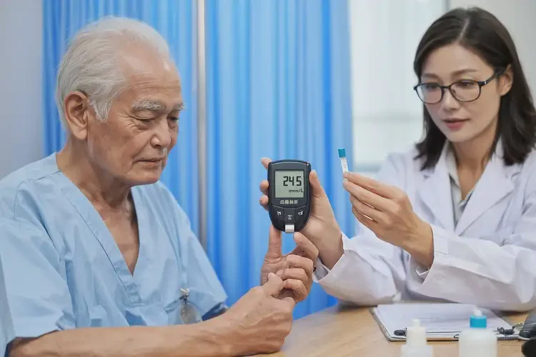 老年人晚餐血糖24(圖1)