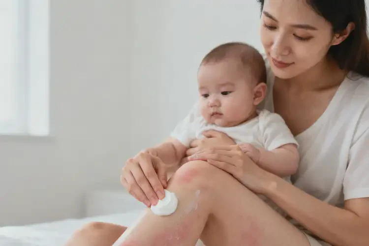 哺乳期媽媽小腿經(jīng)常長(zhǎng)濕疹不管它會(huì)自己好嗎(圖4)