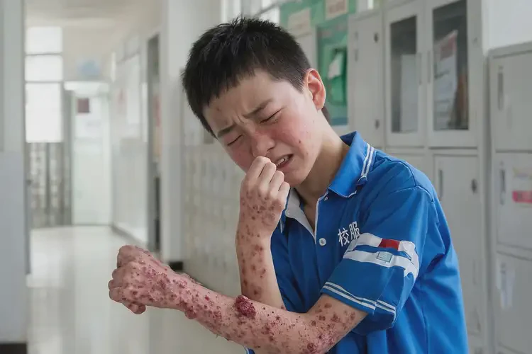 中學(xué)生全身出現(xiàn)濕疹可不可以徹底自愈(圖4)