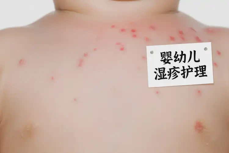 嬰幼兒脖子上偶爾長濕疹能夠徹底治愈嗎(圖3)