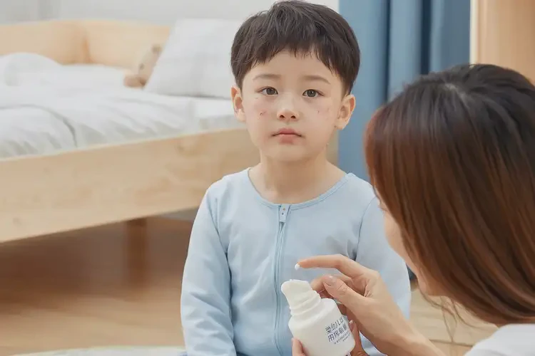 小兒脖子上經(jīng)常長濕疹不管它會自己好嗎(圖2)