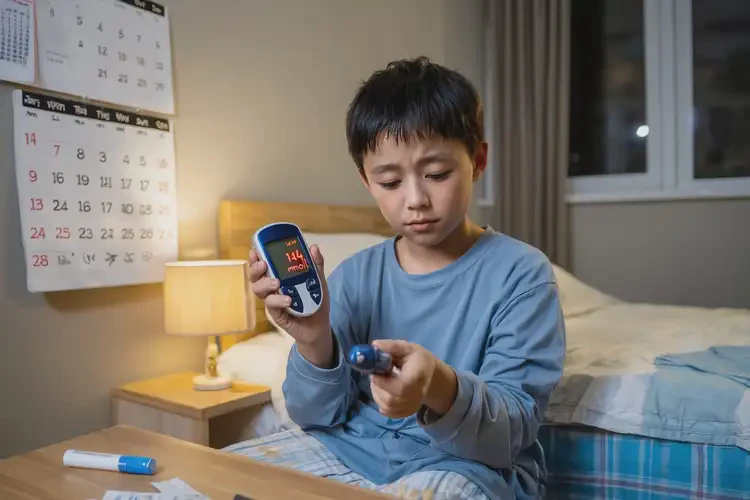 青少年睡前血糖14(圖1)