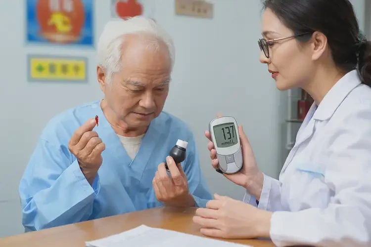 老年人晚上血糖13(圖1)