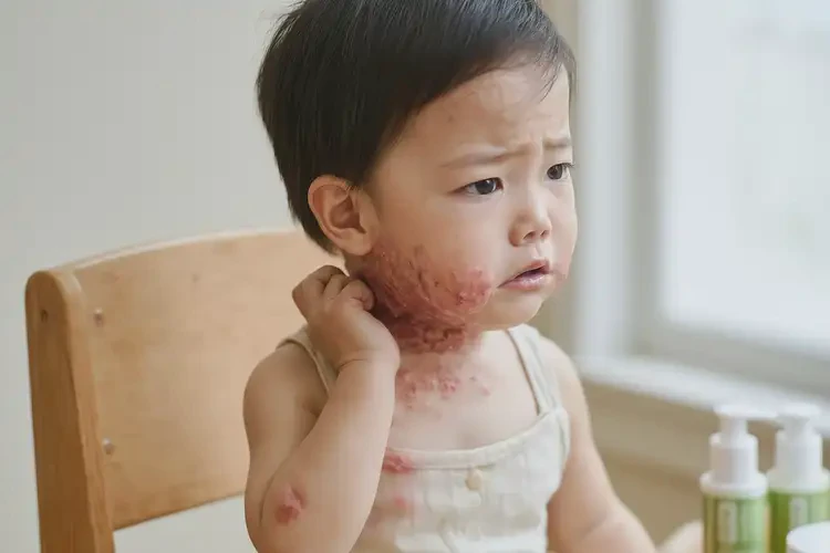 幼兒脖子經(jīng)常起濕疹不管它會自己自愈嗎(圖3)