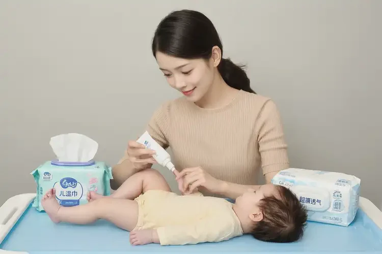 嬰兒肛周起濕疹不管它會自己好嗎(圖1)