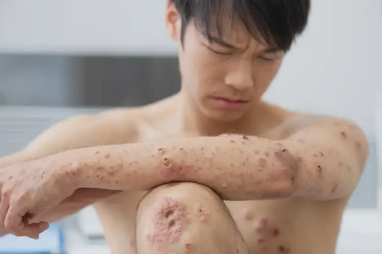 青年人四肢出現(xiàn)濕疹可不可以徹底自愈(圖4)