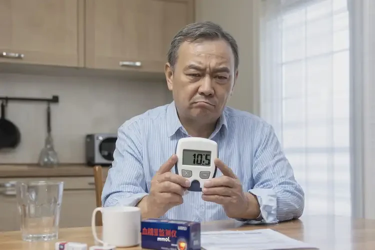 中年人晚上血糖10點5是糖尿病嗎(圖1)