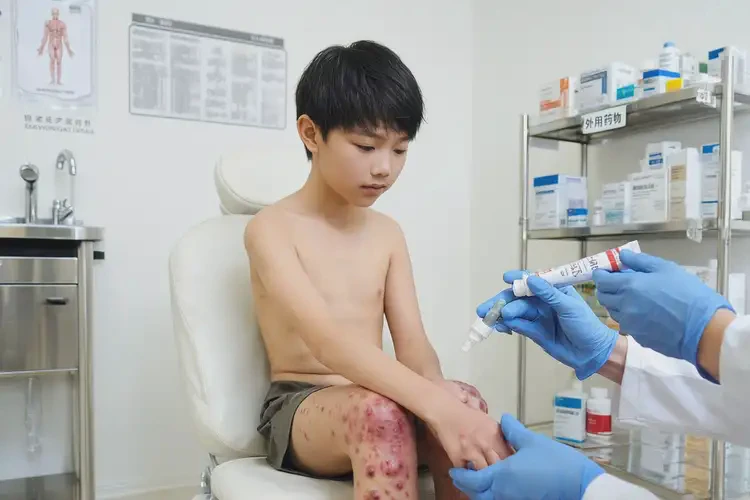 青少年大腿上經(jīng)常長濕疹能夠徹底治愈嗎(圖3)