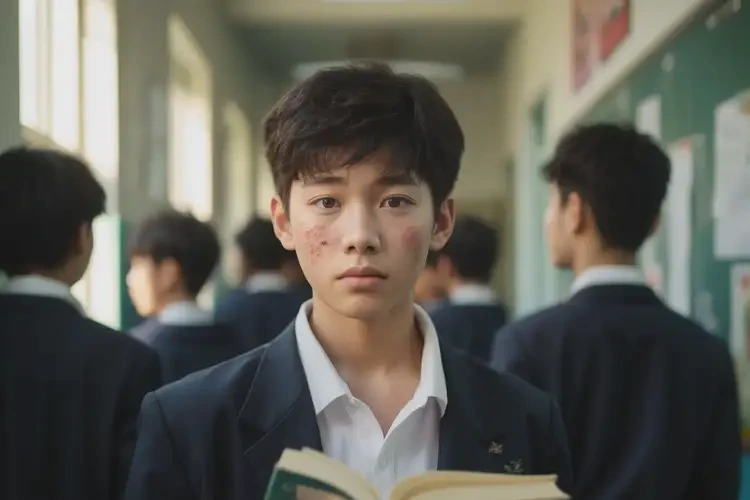 中學生脖子上出現(xiàn)濕疹不管它會自己好嗎(圖4)