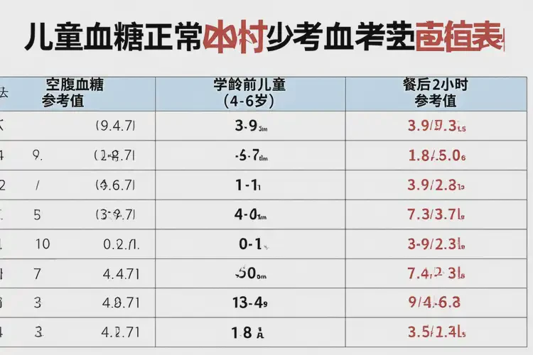 儿童早上空腹血糖19(图1)