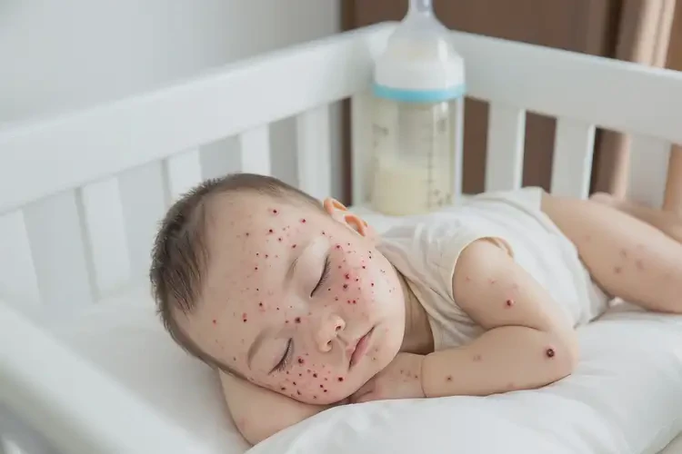 小孩屁股偶爾起濕疹能徹底自愈嗎(圖4)