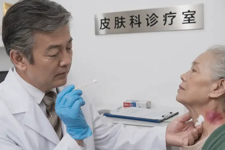 老人脖子上容易長濕疹能靠自己自愈嗎(圖3)