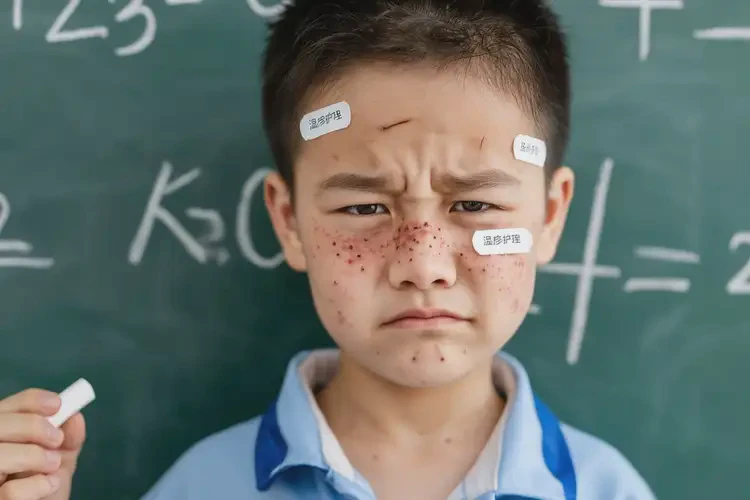 小學(xué)生臉上經(jīng)常長(zhǎng)濕疹能徹底自愈嗎(圖4)
