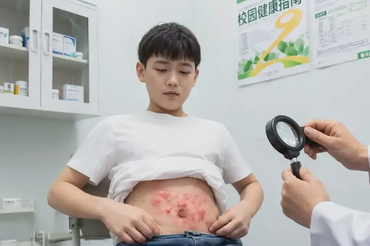 大学生肚子上容易长湿疹能彻底自愈吗(图4)