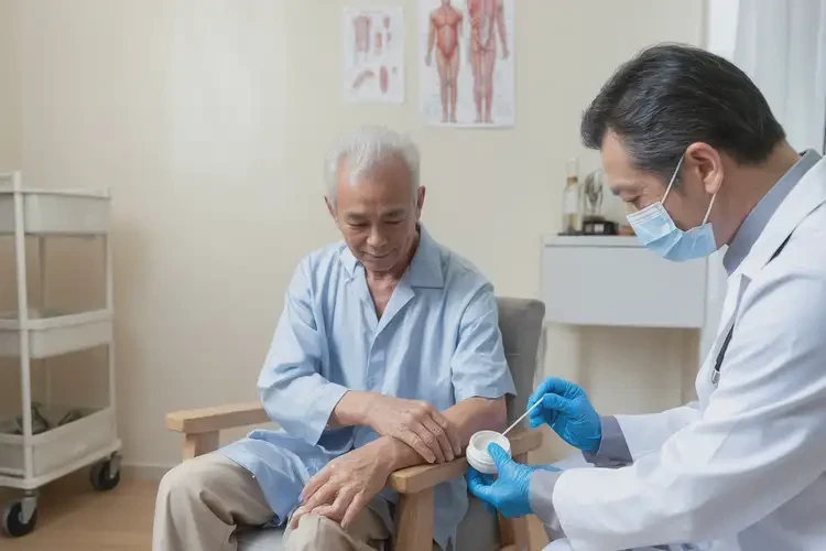 老年人大腿上起湿疹不管它会自己好吗(图3)