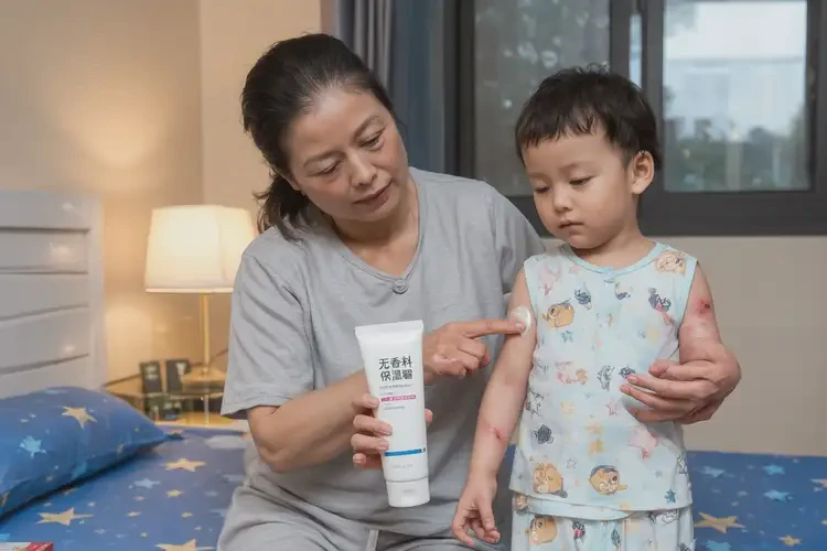 小儿手臂经常起湿疹能靠自己自愈吗(图2)