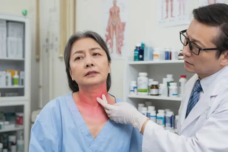 女人脖子長濕疹可以徹底自愈嗎(圖3)