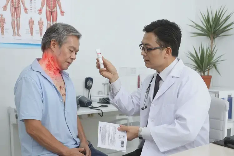 男生脖子偶爾起濕疹可不可以徹底自愈(圖1)