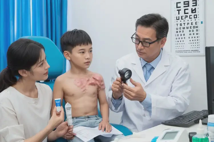 小孩脖子上偶爾起濕疹可不可以徹底自愈(圖1)