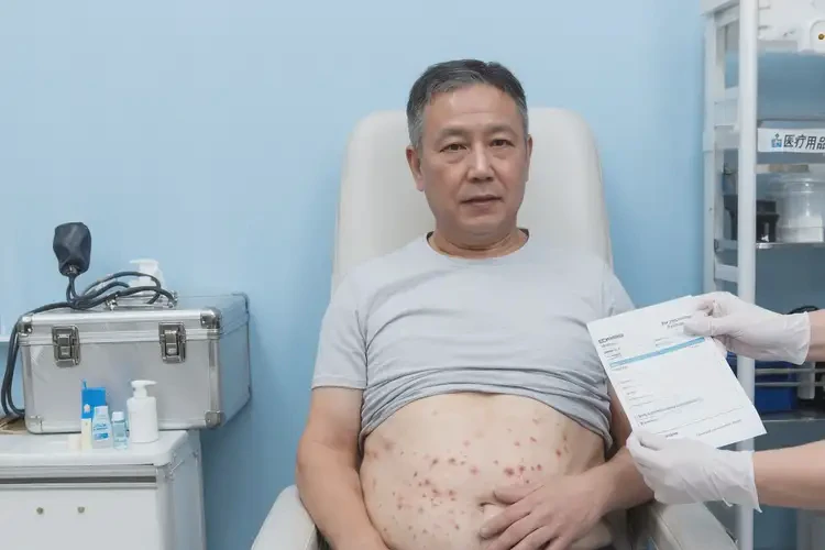 男人肚子出湿疹能够彻底治愈吗(图1)