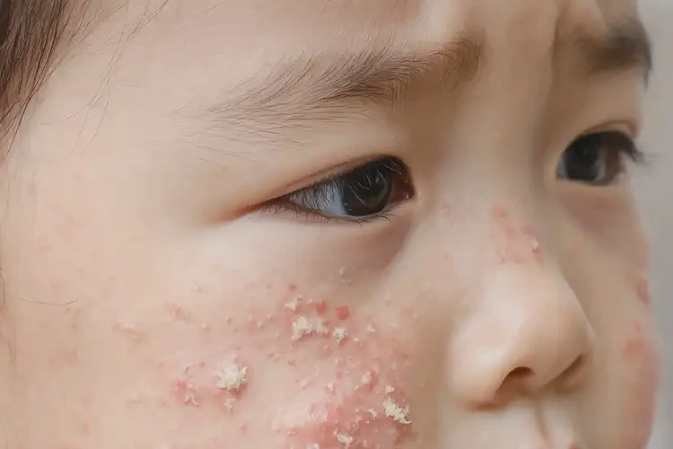 兒童屁股上偶爾長(zhǎng)濕疹不管它會(huì)自己好嗎(圖4)